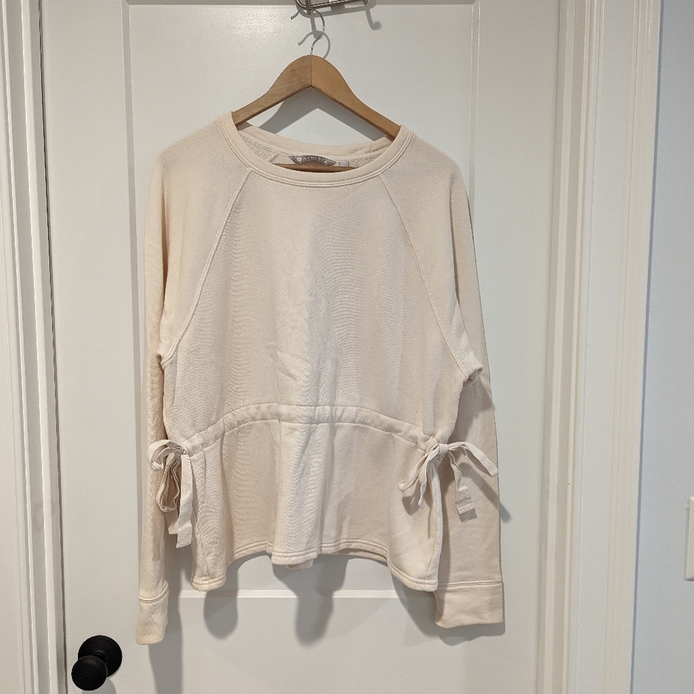 Athleta cinch waist sweatshirt